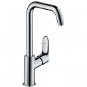 Mitigeur de lavabo bec haut FOCUS 240 Chromé réf. 31609000