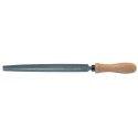 Lime demi-ronde mi- douce longueur 150mm, manche bois
