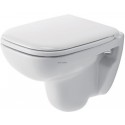 Cuvette D-CODE, suspendue, face creux 48, sortie horizontale, Blanc réf. 2211090000