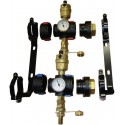 Kit de base de raccordement MS 26 x 34 sans circuit avec vanne réf. 524841