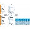 Chauffe-eau électrique bloc sous évier 15 litres COR-EMAIL classe énergétique C réf. 89599013