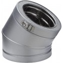 Coude 30° THERMINOX TI, diamètre 180 mm, tous combustibles EC 30 180 TI / réf. 21180011