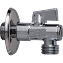 Robinet d arrêt filtre Equerre M15 x 21 - m12 x 17 réf. 29870