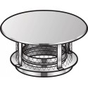 Chapeau pare-pluie anti-oiseau THERMINOX TI, diamètre 130 mm CPOI 130 TZ / réf. 21130088