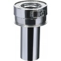 Réduction conique gauffré THERMINOX TI, diamètre 150 / 153 mm P150TZ 153G / réf. 21150140