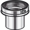 Réduction conique gauffré THERMINOX TI, diamètre 150 / 153 mm P150TZ 153G / réf. 21150140