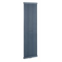 Radiateur VUELTA eau chaude vertical 3 colonnes 1464 w haut 2000 largeur 398 8 éléments blanc réf. M2C3-08-200