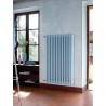 Radiateur eau chaude Acova Vuelta étroit, puissance 1140W (dT50), hauteur 905 mm, largeur 486 mm, 10 éléments, raccordement spécial 6 orifices avec pastillage adaptable, Blanc RAL 9016 Réf. M6C4-10-090