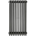 Radiateur VUELTA eau chaude étroit 4 colonnes 2205 w haut 1200 largeur 720 15 éléments blanc réf. M6C4-15-120