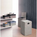 Boîte 21 x 15 cm grise lavanda réf. LA070800300