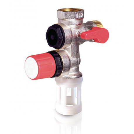 Groupe de sécurité vertical siège laiton D15x21 pour petite capacité réf 889004-01