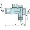 Groupe de sécurité vertical siège laiton D15x21 pour petite capacité réf 889004-01