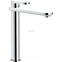 Mitigeur lavabo Dress corps haut vidage push 1  1/4 noir 0901 - 60 + chrome réf. DS106128/2C02