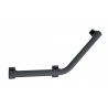 Barre coudée 135 degrés Arsis, 400 x 400 mm, Alu Epoxy Anthracite, 3 PF réf. 049735