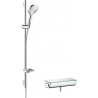Douche Combi Raindance Select E120 3 jets 90 cm Ecostat select couleur chrome réf. 27039000