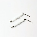 Electrode 2 pièces E6.02.1 Pour STELLA 11C-11RC-14C-18C-32C Réf. 124331