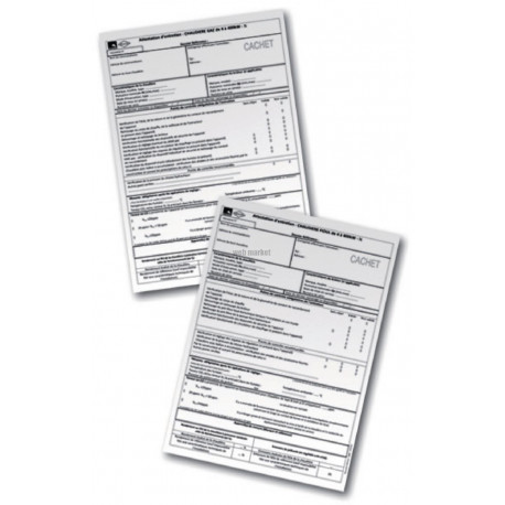 Carnet 25 attestations entretien FIOUL 25 attestations entretien fioul réf. ATF25/2