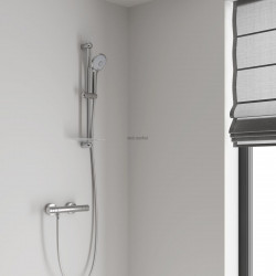 Set de douche massage EUPHORIA 600 M M avec porte-savon, chromé réf. 27231001