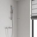 Set de douche massage EUPHORIA 600 M M avec porte-savon, chromé réf. 27231001