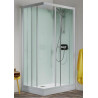 Cabine de douche Kineprime glass 100x80 coulissant receveur bas thermostatique réf. CA703TTN