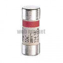 Cartouche domestique cylindrique - 10,3x25,8 mm - avec voyant - 16 A - Ref.011716