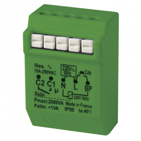 Télérupteur 10A radio Power Réf MTR2000ERP
