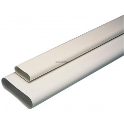 Barre Minigaine blanc 3m D125 - Réf 11023087