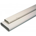 Barre Minigaine blanc 3m D125 - Réf 11023087