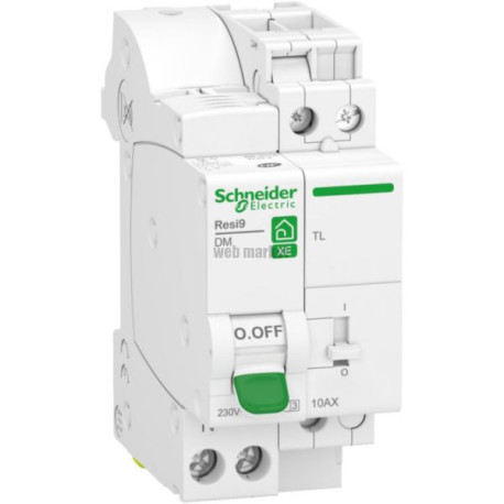 Combinaison disjoncteur + TL 1P+N 10A C Réf.R9ECL610