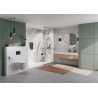 Banquette d' angle M Sanoasa Top Line pure blanc 603 x 304 x 108 mm réf. 076447600