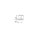 Piles lithium 6v type 123a (2) réf 990123