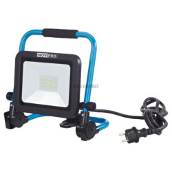 Projecteur de chantier en aluminium sur secteur repliable 30W Novipro