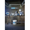 Projecteur de chantier en aluminium sur secteur repliable 30W Novipro
