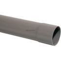 Tube PVC NF Me gris diamètre 40 mm longueur 4m EU EP EV Réf 11065561001