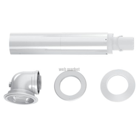 Kit de base C13, Ø60/100 rigide avec prise de mesure, FC-Set60-C13X Réf. 7738113484