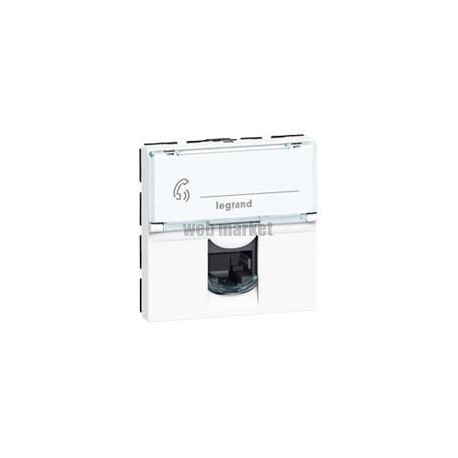Prise RJ 45 Cat. 5e FTP 2 modules blanc LCS² Ref.076555