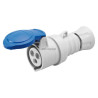 Prise mobile droite hp - ip44/ip54 - 2p+t 16a 200-250v 50/60hz - bleu - 6h - cablage rapide Réf / GW62004FH