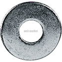Rondelle plate large  Ø10 - Boîte de 80  - Novipro