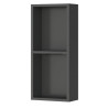 Niche verticale H.69 x P.15 x L.20 cm finition noir mat Réf. N6C20010