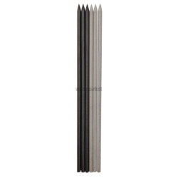 Lot de 3 mines blanches et 3 mines noires couleur NOVIPRO