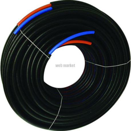 Tube PER prégainé DUO ALTECH D 12mm ep 1,1mm couronne 50m
