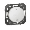 Legrand - poussoir commande vmc dooxie finition blanc Réf 600006