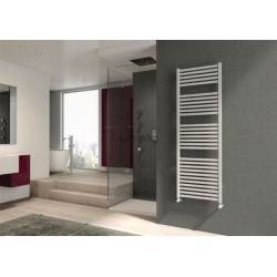 Sèche-serviette eau chaude Quadre EC 830W , Gris Manhattan, 1517x580x42, 15,9kg (T30 EGAL 433W). Réf. QSL058B03IR01NNN01