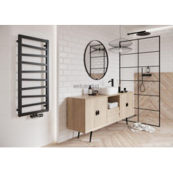 Sèche-serviettes eau chaude Squasy 1360x600 RAL 7016 mat Réf. SY06139016S0022