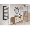 Sèche-serviettes eau chaude Squasy 1360x600 RAL 7016 mat Réf. SY06139016S0022
