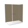 Decofast kit d'extension taupe 200x90cm avec profil et cale de montage Réf 400329