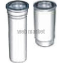 Conduit télescopique ventouse diamètre 80 / 125 (prévoir fixation de la ventouse) réf. 073414