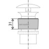 Intercalaire Altech ABS chromé