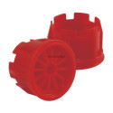 sachet de 10 brise-jets etoile seul rouge mâle/fem Réf. 93137