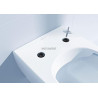 Subway 3.0 Combipack, modèle suspendu, avec TwistFlush, Blanc CeramicPlus Ref : 4670TSR1
